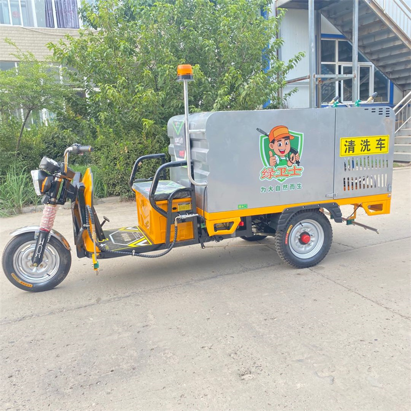内江电动高压冲洗车CX700A（不锈钢箱体）